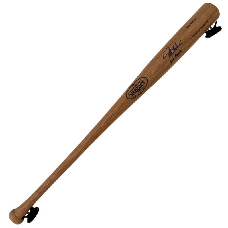 Rafael Palmeiro Autographed Louisville Slugger MLB Baseball Bat (JSA) - Image 3