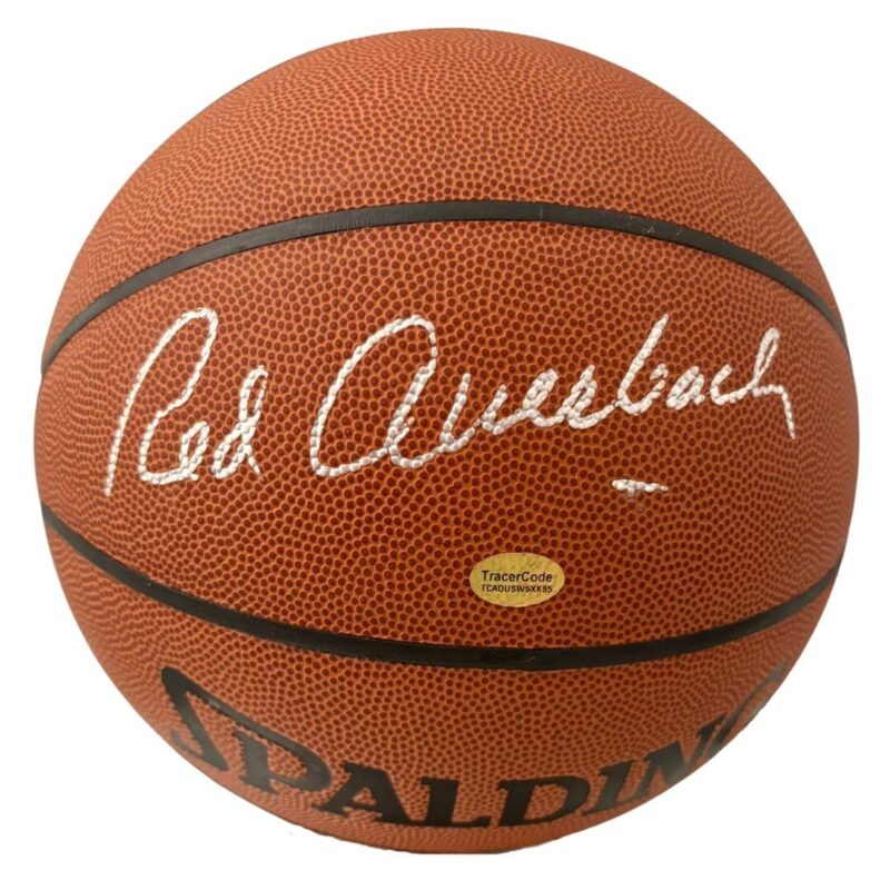 Red Auerbach Boston Celtics Coach/ President Autographed Basketball - Image 4