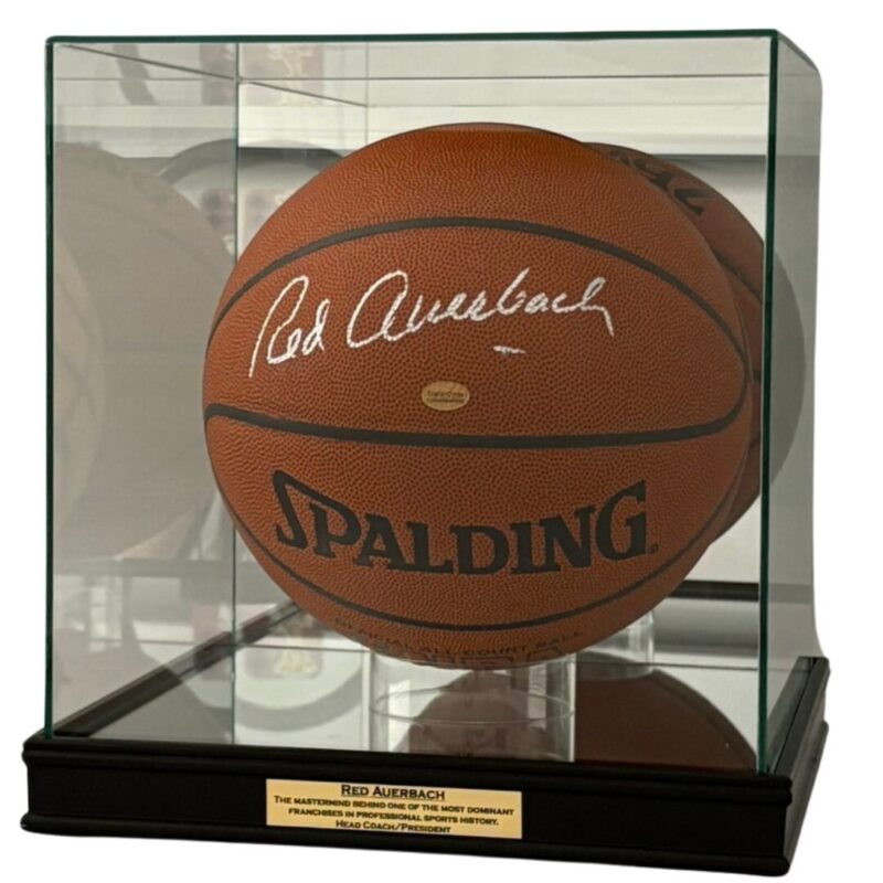 Red Auerbach Boston Celtics Coach/ President Autographed Basketball - Image 7