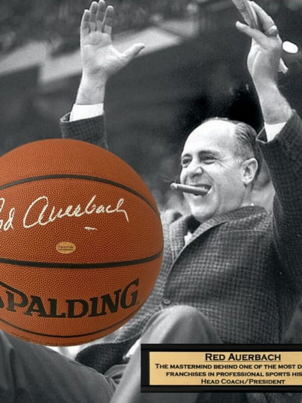 Red Auerbach Boston Celtics Coach/ President Autographed Basketball