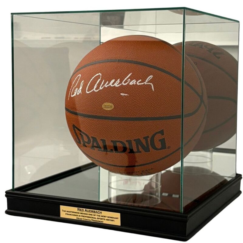 Red Auerbach Boston Celtics Coach/ President Autographed Basketball - Image 8