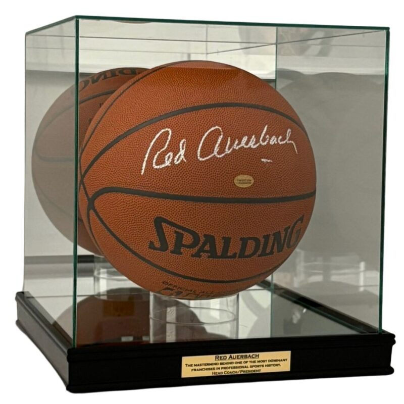 Red Auerbach Boston Celtics Coach/ President Autographed Basketball - Image 9