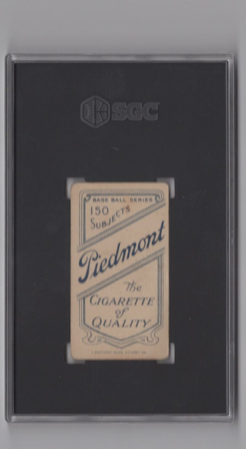 1909 BASEBALL CARD 3-15 J.J. CLARKE SGC 3 CLEVELAND - Image 3