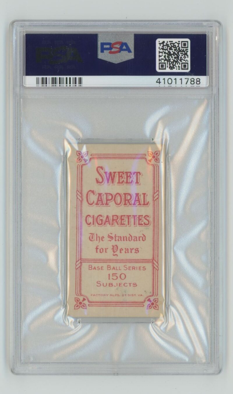 1909 WHITE BORDER ADMIRAL SCHLEI PSA 5 NEW YORK POP 4 ONLY 1 HIGHER - Image 3