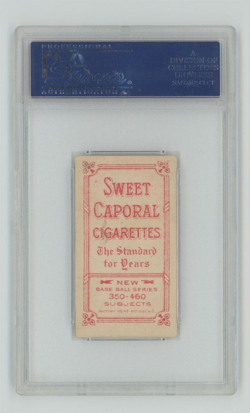 1909 WHITE BORDER DOC CRANDALL PSA 4.5 NEW YORK POP 3 ONLY 11 HIGHER - Image 3