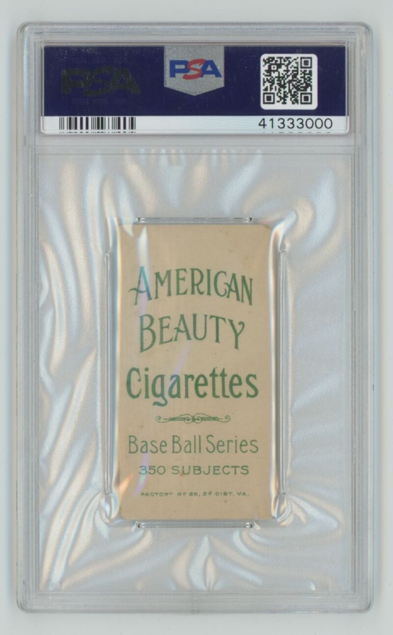 1909 WHITE BORDER HEINIE WAGNER PSA 4 BOSTON AMERICAN BEAUTY POP 1 ONLY 2 HIGHER - Image 3
