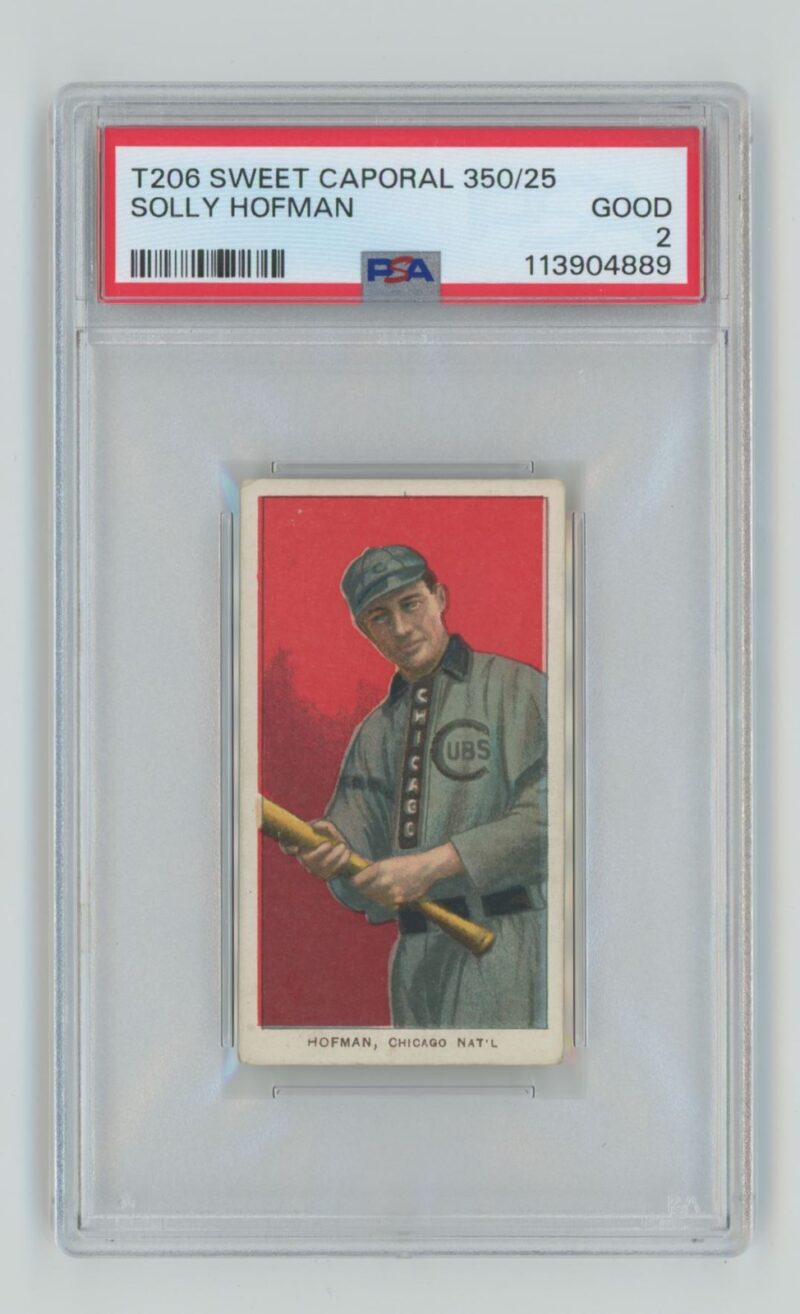 1909 WHITE BORDER SOLLY HOFMAN "SAVE SELLER"TO FOLLOW POPS SPORTS AUTHORITY ON