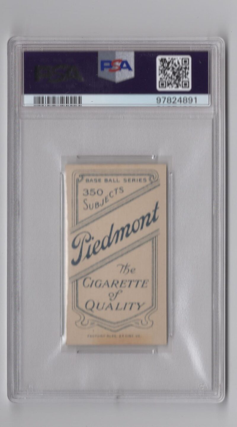 1910 PIEDMONT WHITE BORDER BILLY CAMPBELL PSA 4 CINCINNATI - Image 3