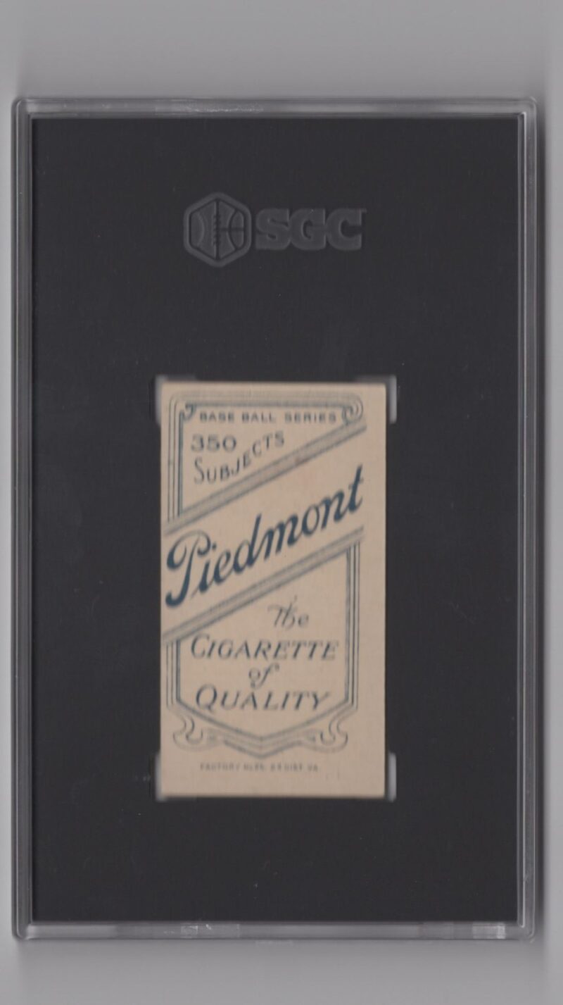 1910 PIEDMONT WHITE BORDER JACK KNIGHT SGC 3 NEW YORK 286512224953 2