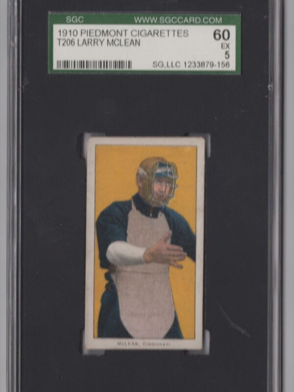 1910 PIEDMONT WHITE BORDER LARRY MCLEAN SGC 5 CINCINNATI