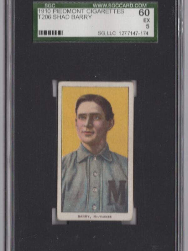 1910 PIEDMONT WHITE BORDER SHAD BARRY SGC 5 MILWAUKEE POP 23