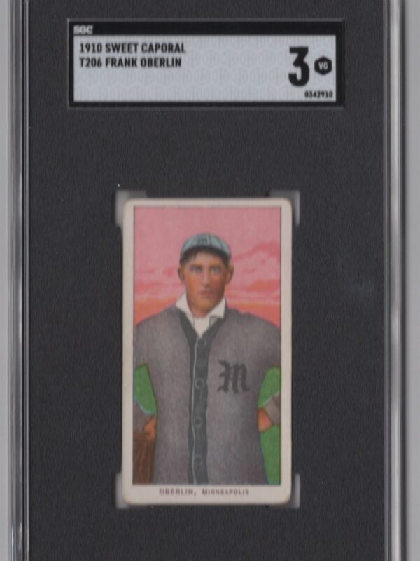 1910 SWEET CAPORAL WHITE BORDER FRANK OBERLIN SGC 3 MINNEAPOLIS