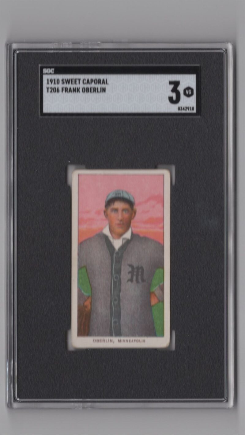 1910 SWEET CAPORAL WHITE BORDER FRANK OBERLIN SGC 3 MINNEAPOLIS