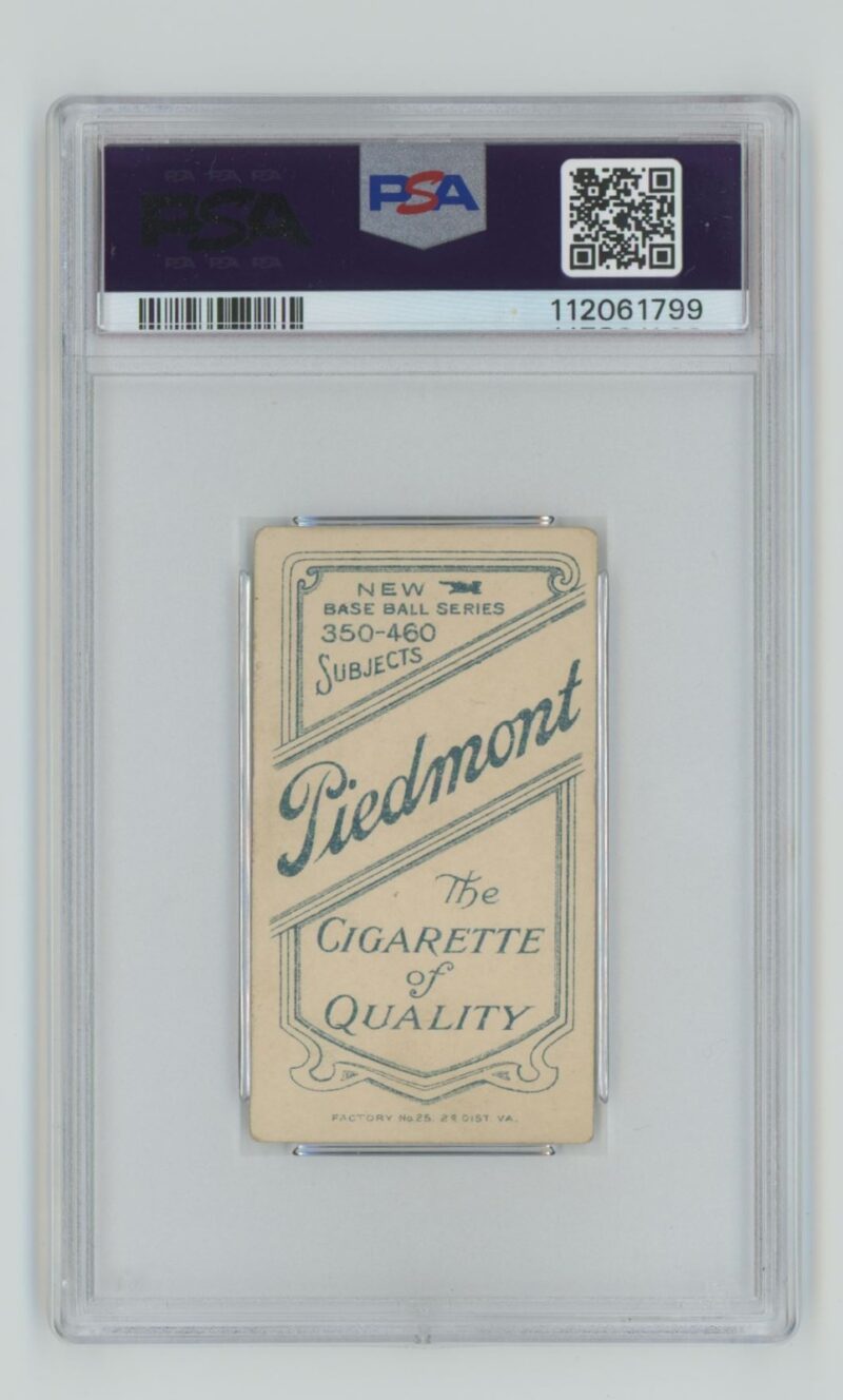 1911 PIEDMONT WHITE BORDER CY SEYMOUR PSA 3 NEW YORK 286667043723 2