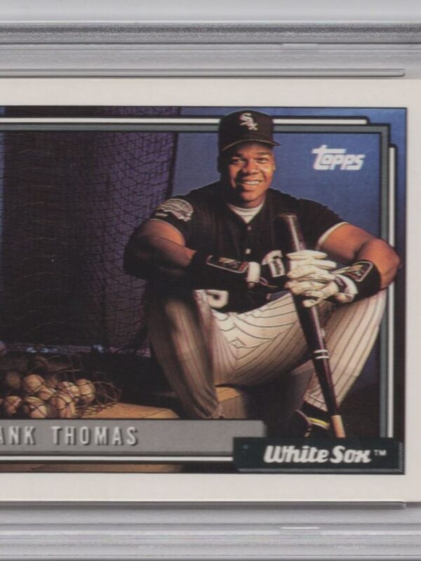 1992 TOPPS FRANK THOMAS PSA 9 CHICAGO WHITE SOX #555
