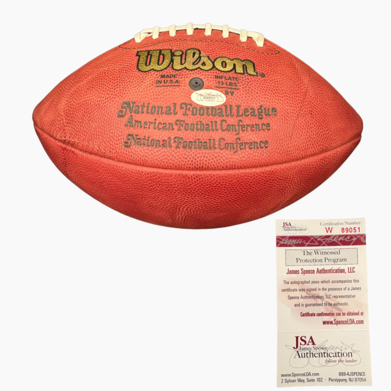 Bart Starr Autographed Football, Inscribed "MVP SB I, II" - Image 5