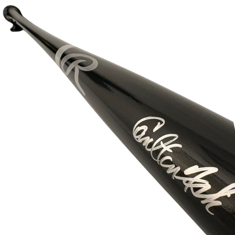 Carl Fisk  Autographed Rawlings Pro Baseball Bat w/ Display case (Fanatics) - Image 12