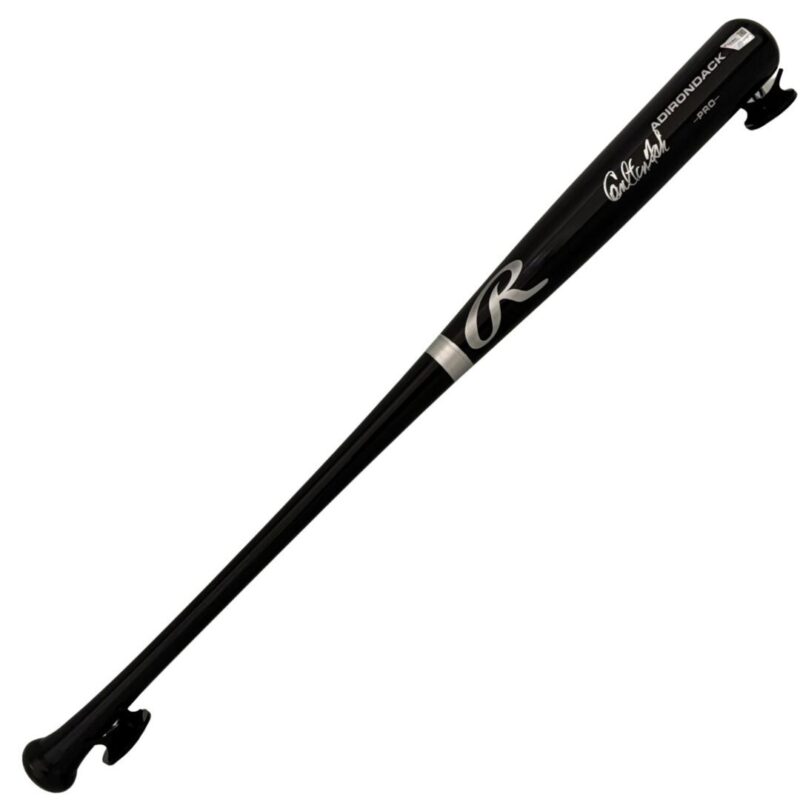 Carl Fisk  Autographed Rawlings Pro Baseball Bat w/ Display case (Fanatics) - Image 3