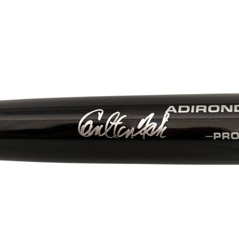 Carl Fisk  Autographed Rawlings Pro Baseball Bat w/ Display case (Fanatics) - Image 6