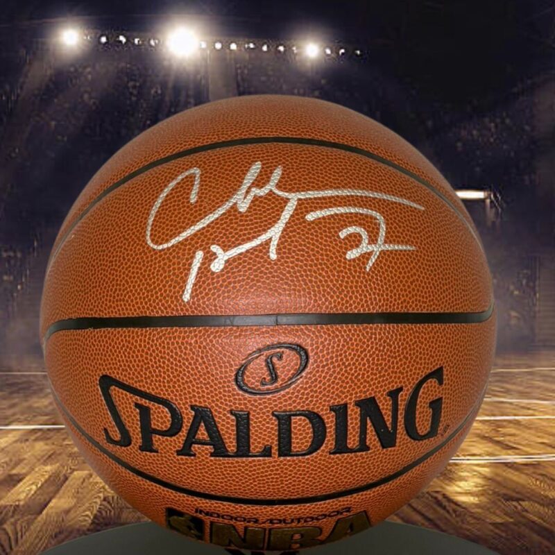 Charles Barkley Philadelphia 76ers Autographed Spalding NBA Basketball (BECKETT)