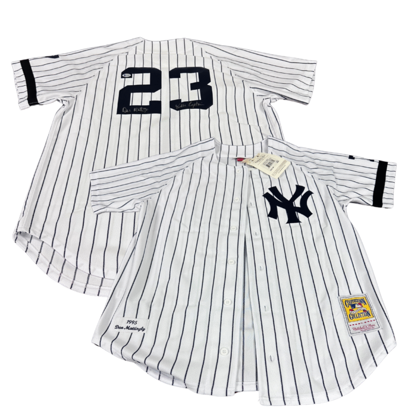 Don Mattingly Autographed & Inscribed New York Yankees Mitchell & Ness Jersey - Image 3