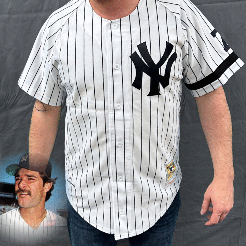 Don Mattingly Autographed & Inscribed New York Yankees Mitchell & Ness Jersey - Image 6