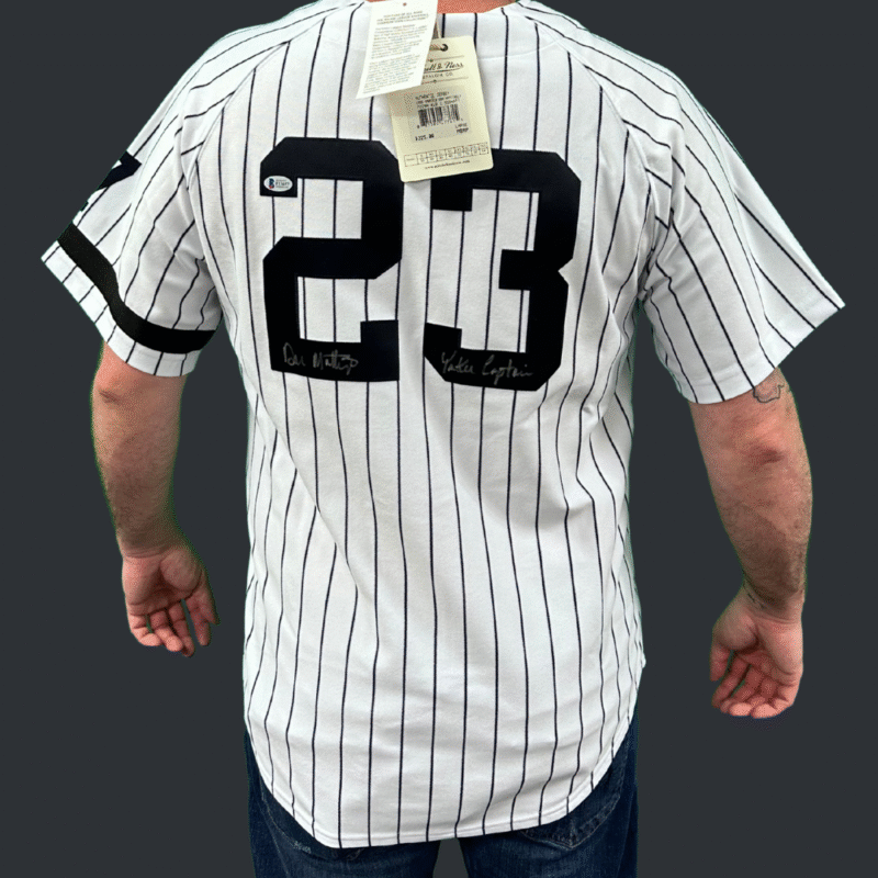 Don Mattingly Autographed & Inscribed New York Yankees Mitchell & Ness Jersey - Image 7
