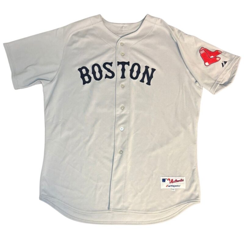 Dustin Pedroia Autographed Boston Red Sox Majestic Jersey - Image 11
