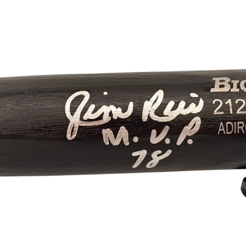 Jim Rice Autographed & Inscribed Rawlings MLB Bat (BECKETT CERT.) - Image 5