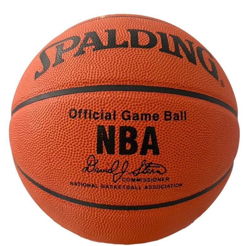 L.A. Lakers Wilt Chamberlain Autographed Basketball Inscribed "HOF 78" (JSA) - Image 7