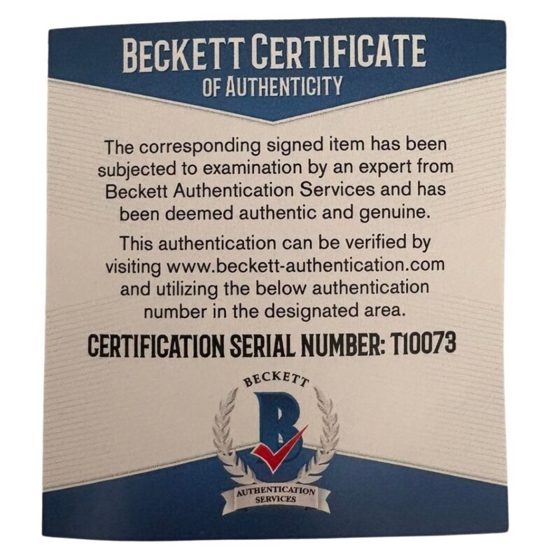 New York Giants Monte Irvin Autographed Louisville Slugger MLB Bat (BECKETT) - Image 14