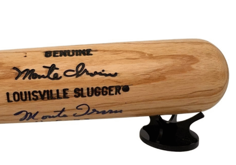 New York Giants Monte Irvin Autographed Louisville Slugger MLB Bat (BECKETT) - Image 6
