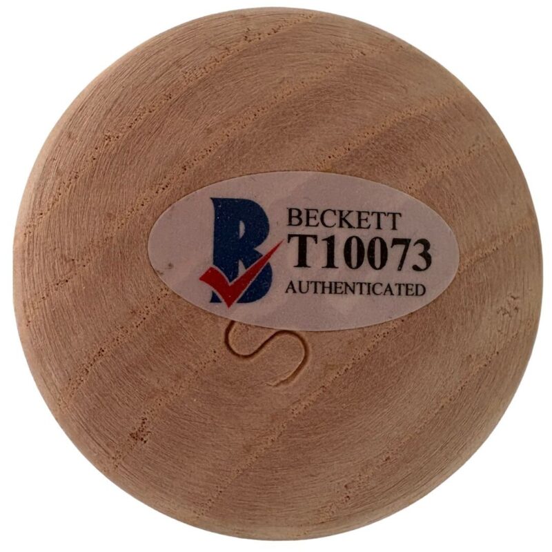 New York Giants Monte Irvin Autographed Louisville Slugger MLB Bat (BECKETT) - Image 7