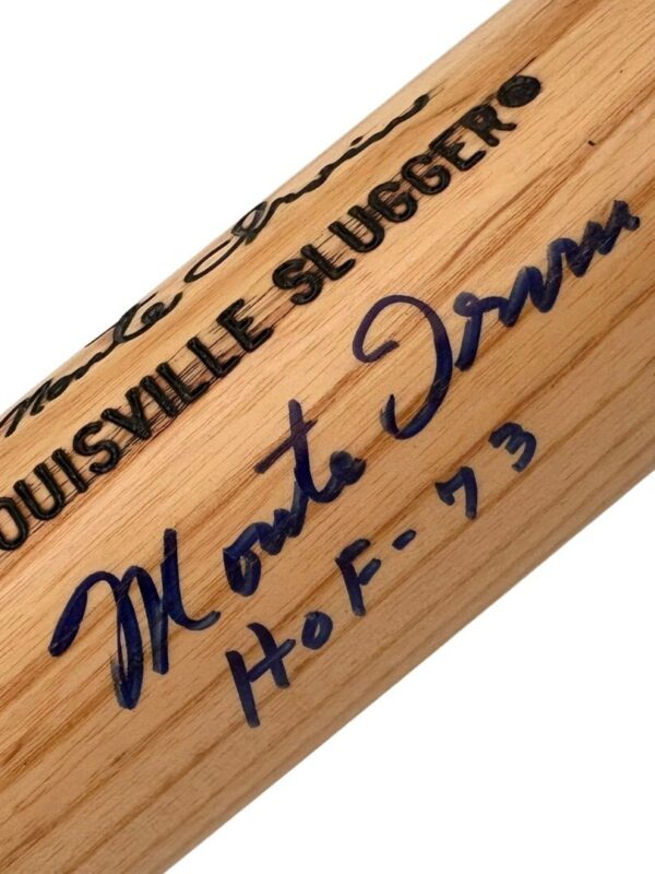 New York Giants Monte Irvin Autographed Louisville Slugger MLB Bat (BECKETT)