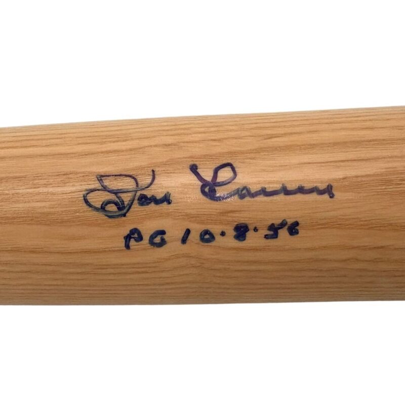 New York Yankees Don Larsen Autographed Adirondack MLB Baseball Bat - Image 5