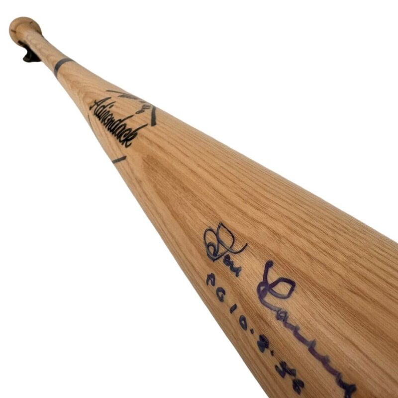 New York Yankees Don Larsen Autographed Adirondack MLB Baseball Bat - Image 9