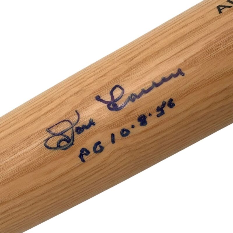 New York Yankees Don Larsen Autographed Adirondack MLB Baseball Bat