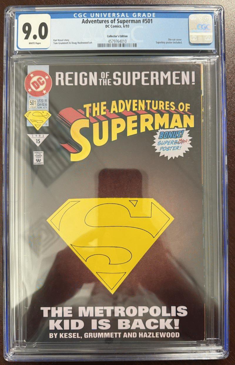 Original DC Comics Adventures of Superman Comic 501 286732025143