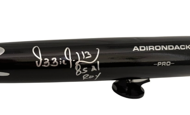 Ozzie Guillen Autographed Chicago White Sox Rawlings MLB Baseball Bat (Schwartz) - Image 6