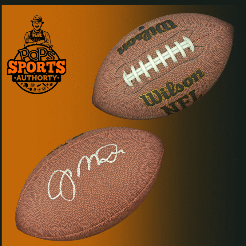 San Francisco 49ers Joe Montana Autographed Wilson NFL Football - Image 3