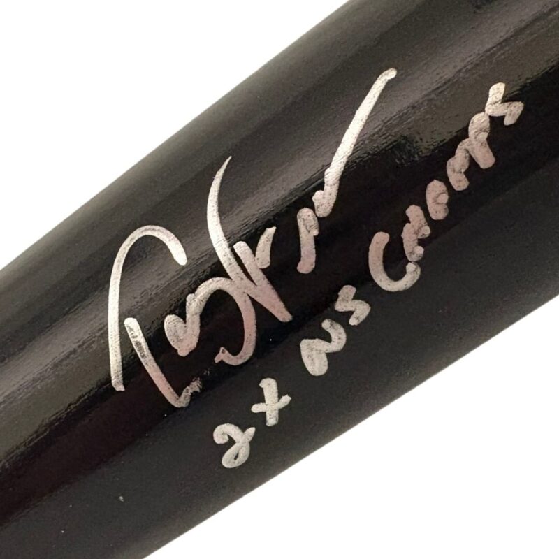 Terry Francona Autographed & Inscribed Rawlings Baseball Bat (BECKETT)