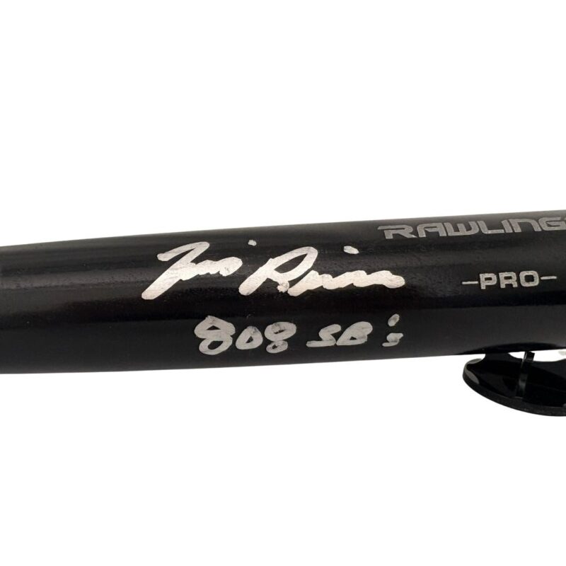 Tim Raines Autographed Montreal Expos Rawlings Baseball Bat (BECKETT) - Image 5