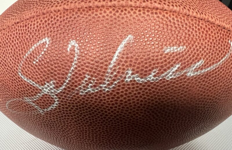 Walter Payton Autographed Wilson NFL Football; Inscribed "Sweetness" - Image 12