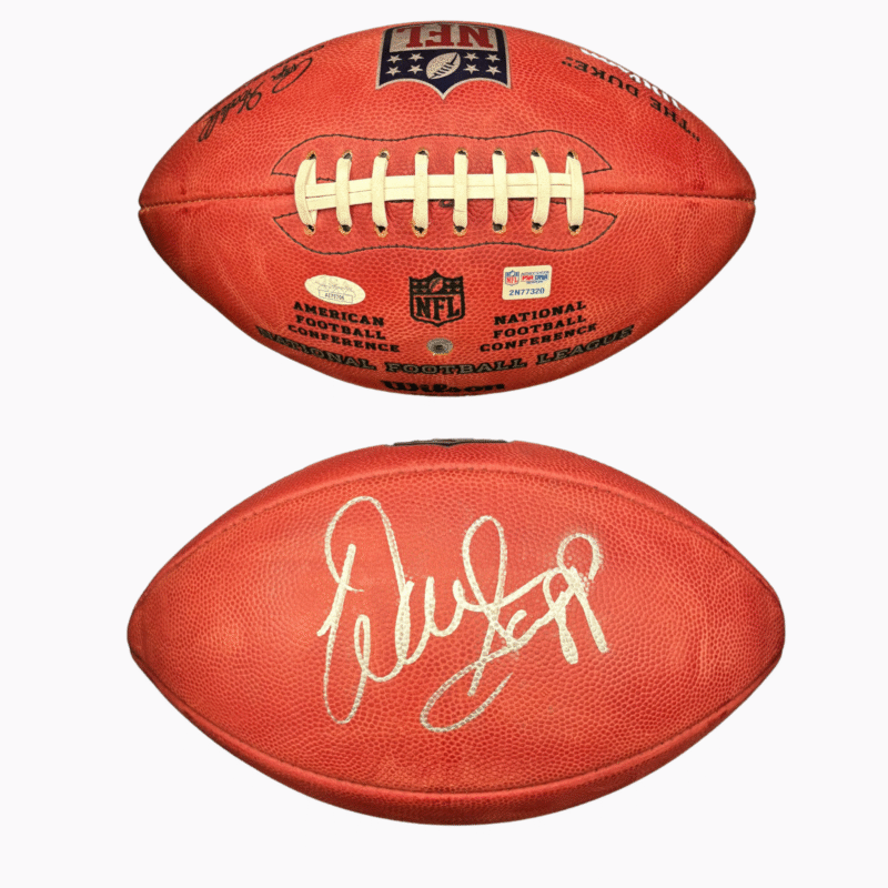 Warren Sapp Autographed "The Duke" Football - Image 5