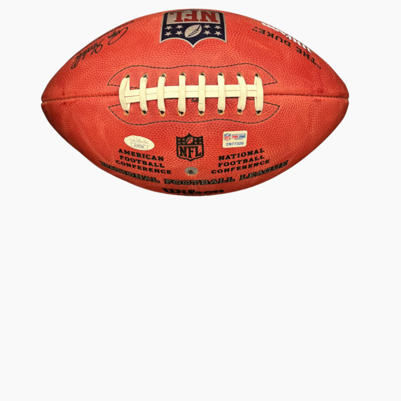 Warren Sapp Autographed "The Duke" Football - Image 6