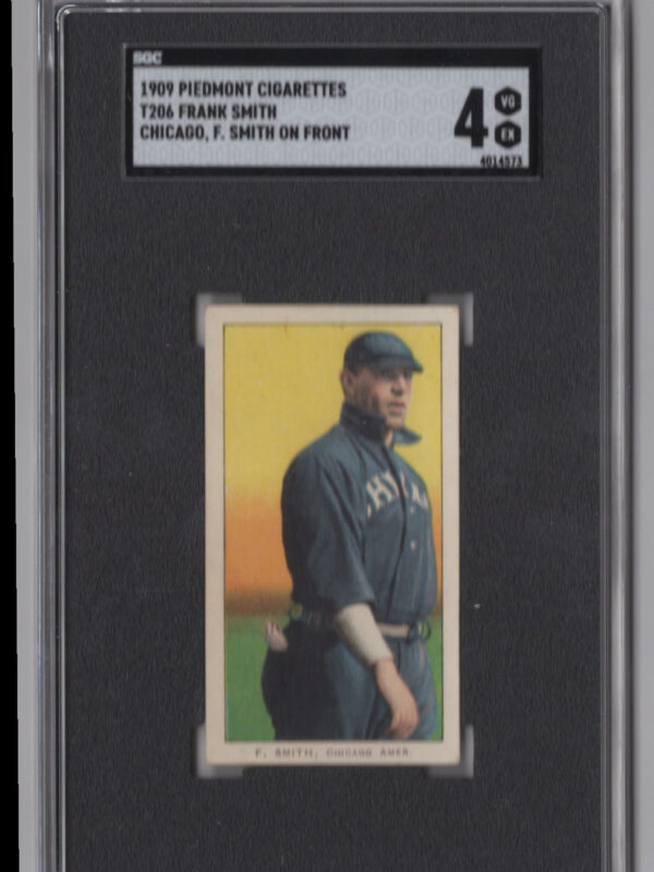 1909 PIEDMONT WHITE BORDER FRANK SMITH SGC 4 CHICAGO