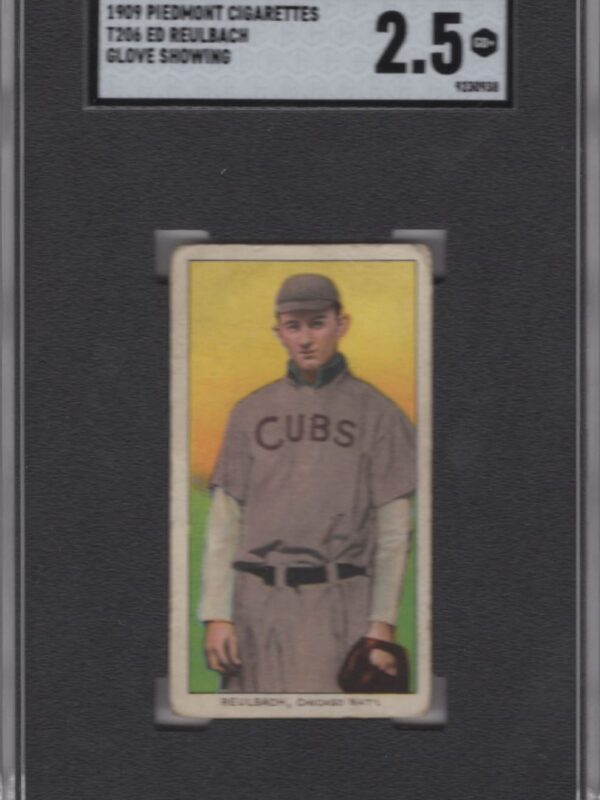1909 Piedmont T206 Ed Reulbach
