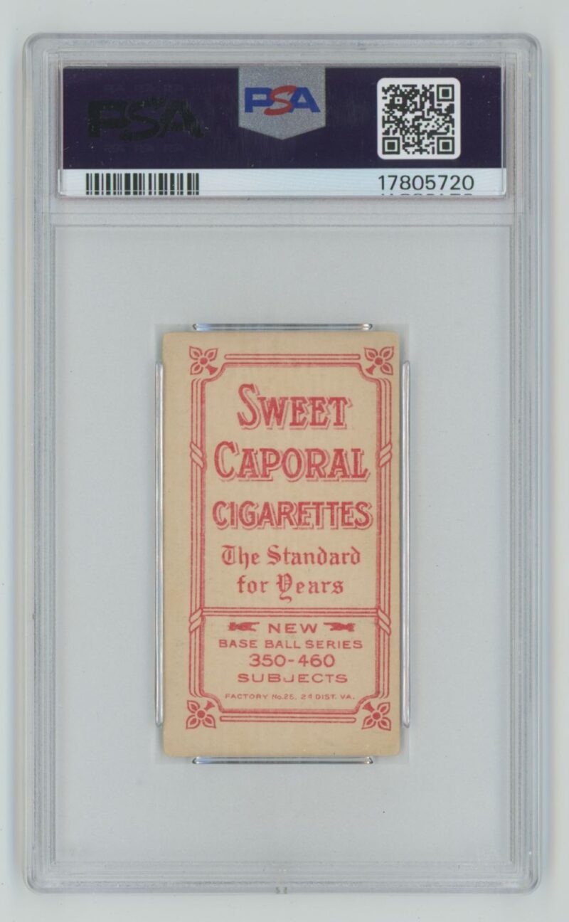 1909 WHITE BORDER CHIEF BENDER PSA 4.5 PHILADELPHIA POP 1 ONLY 4 HIGHER - Image 3