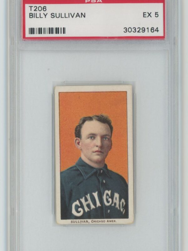 1910 PIEDMONT WHITE BORDER BILLY SULLIVAN PSA 5 CHICAGO POP 19