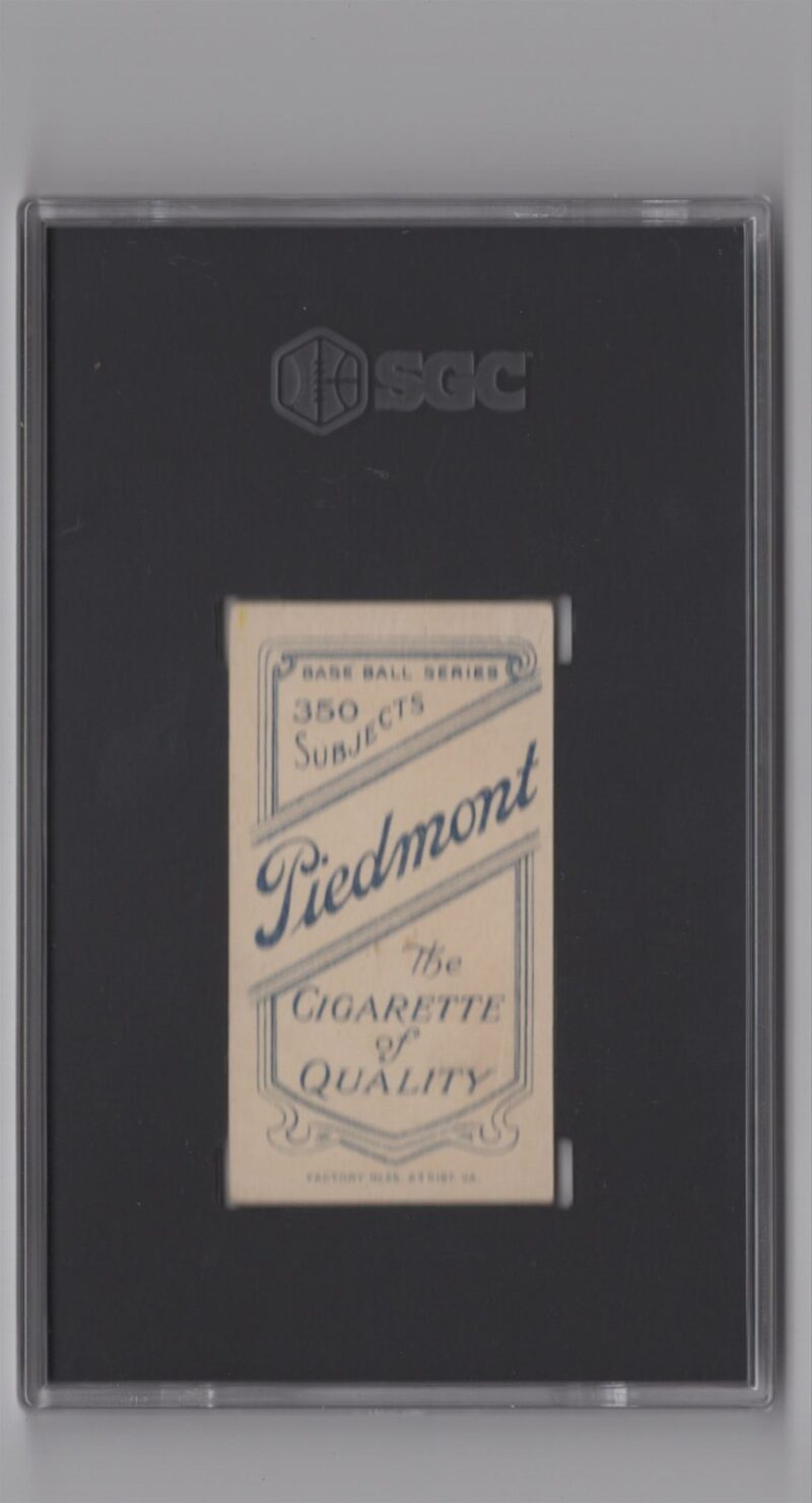 1910 PIEDMONT WHITE BORDER FRED BECK SGC 15 BOSTON 286512235244 2